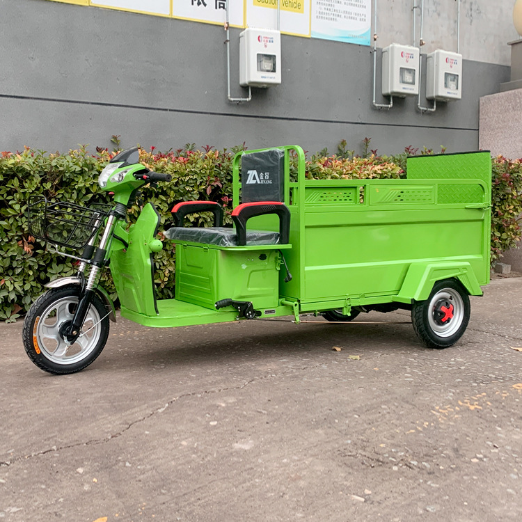 电动三轮双桶车 垃圾分类收集保洁车 环卫双桶车厂家-阿里巴巴