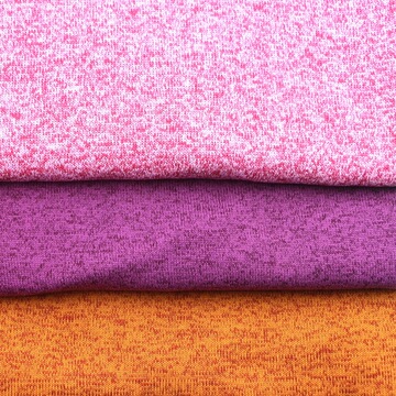 阳离子粗针布针织纬编粗针单面绒双染全涤阳离子粗针绒布服装面料