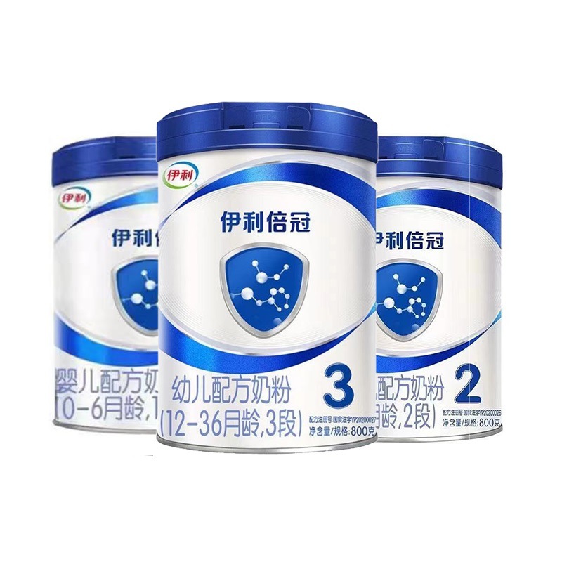 倍冠婴幼儿配方奶粉800克罐听装123段
