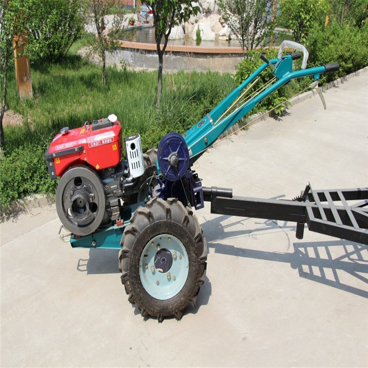 大马力单缸手扶田园管理机 山坡耕种低耗能手扶拖拉机