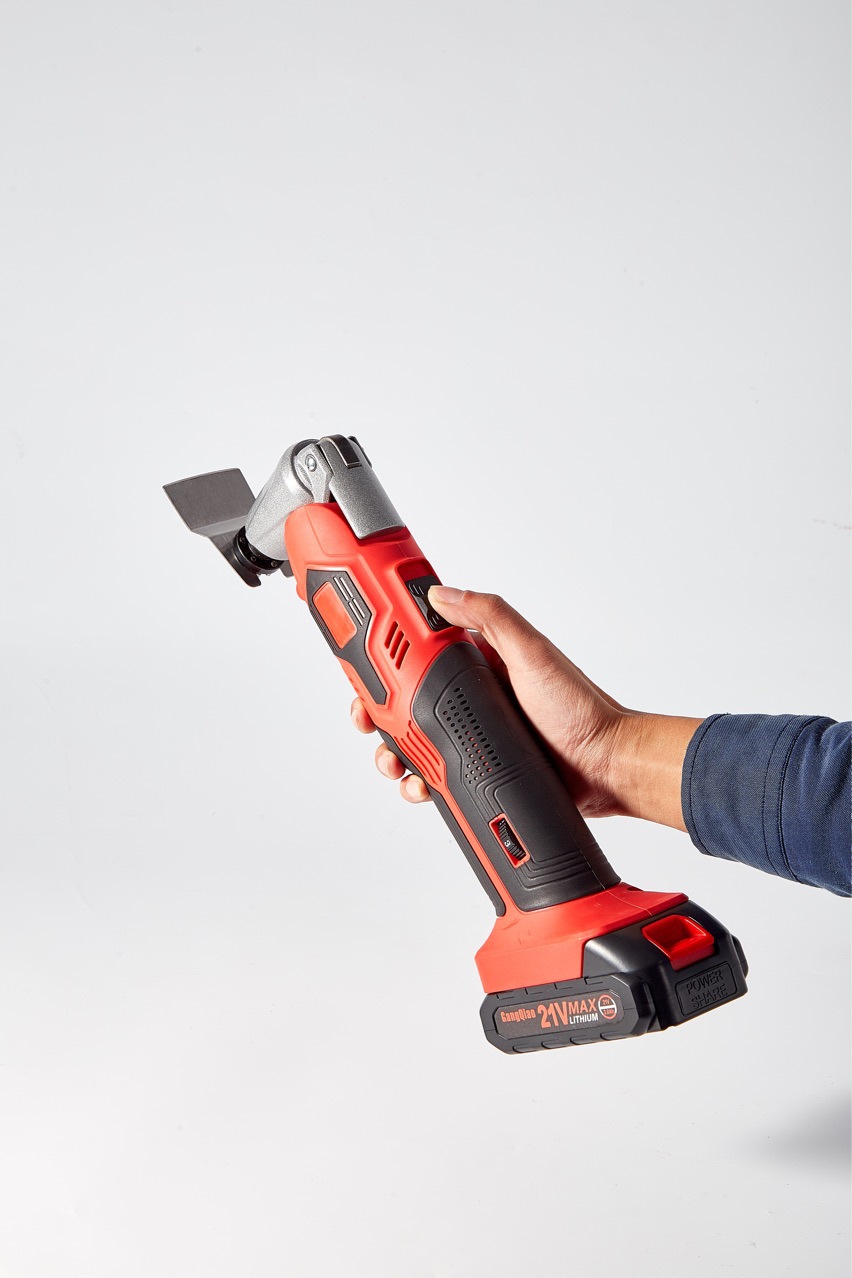 博力锂电万用宝充电式多功能机电动装修电铲切割神器木工修边机