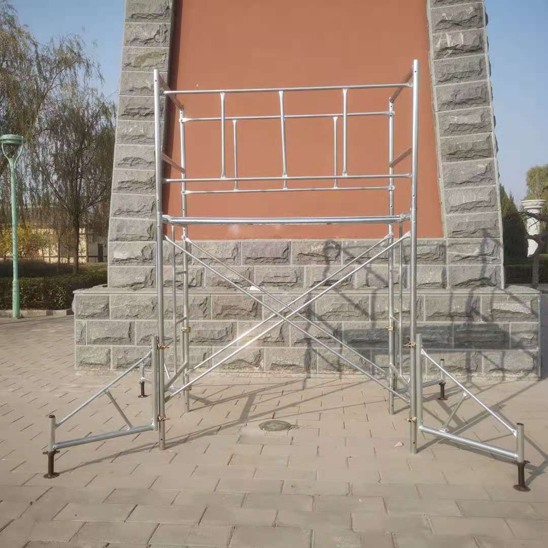 厂家生产 移动脚手架护栏 半高围栏 脚手架护栏 三脚架可批发定制