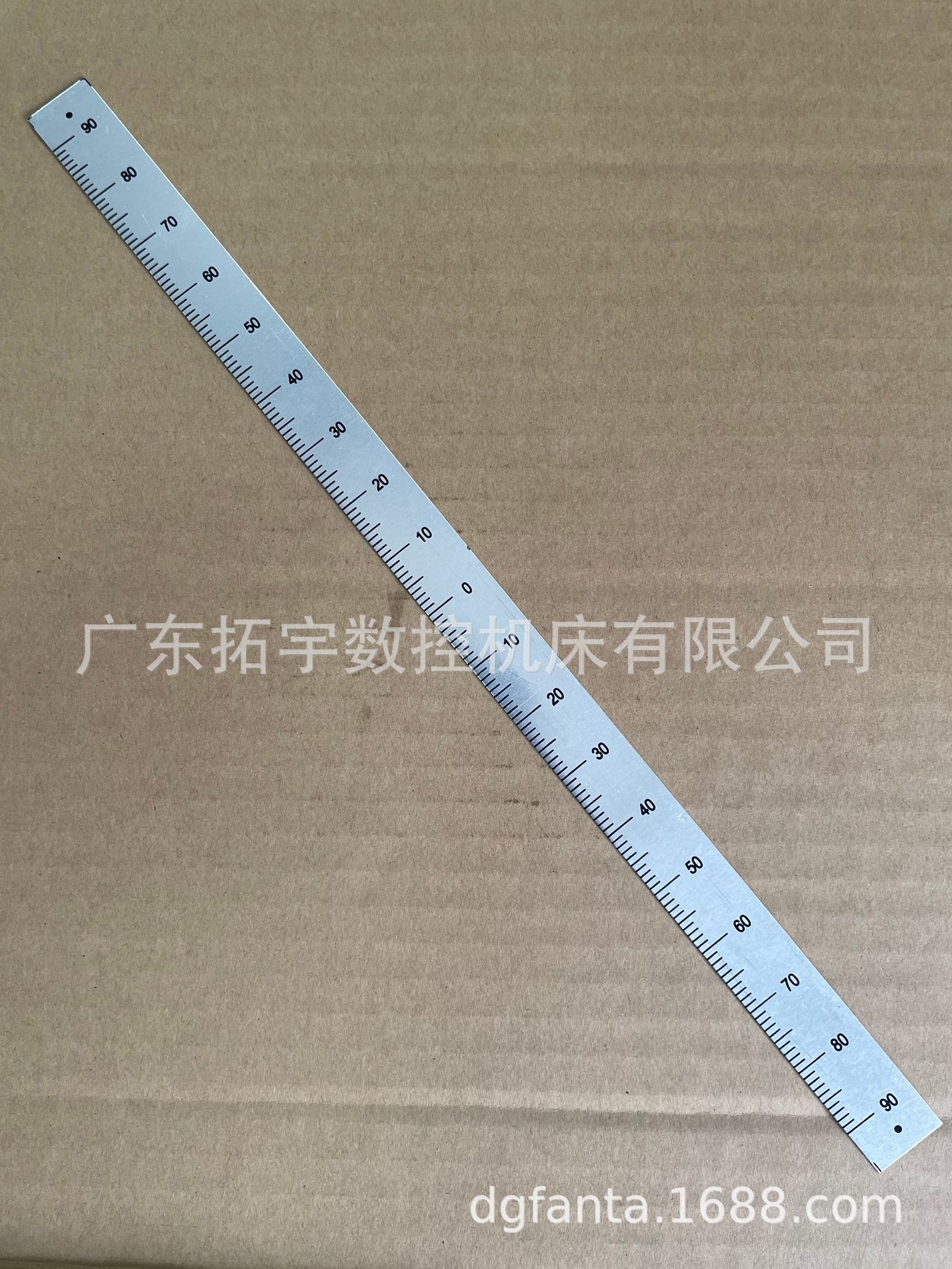 台湾立式摇臂铣床 机身零配件C3万向头标尺 铝刻度尺