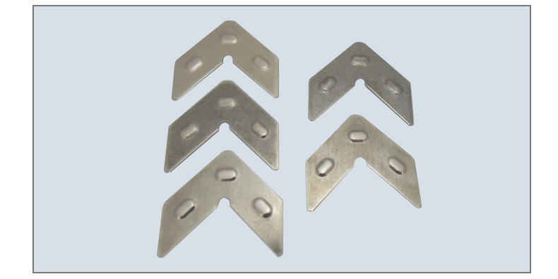 不锈钢组角片铝合金断桥门窗组角件 门窗固定片连接钢片五金配件