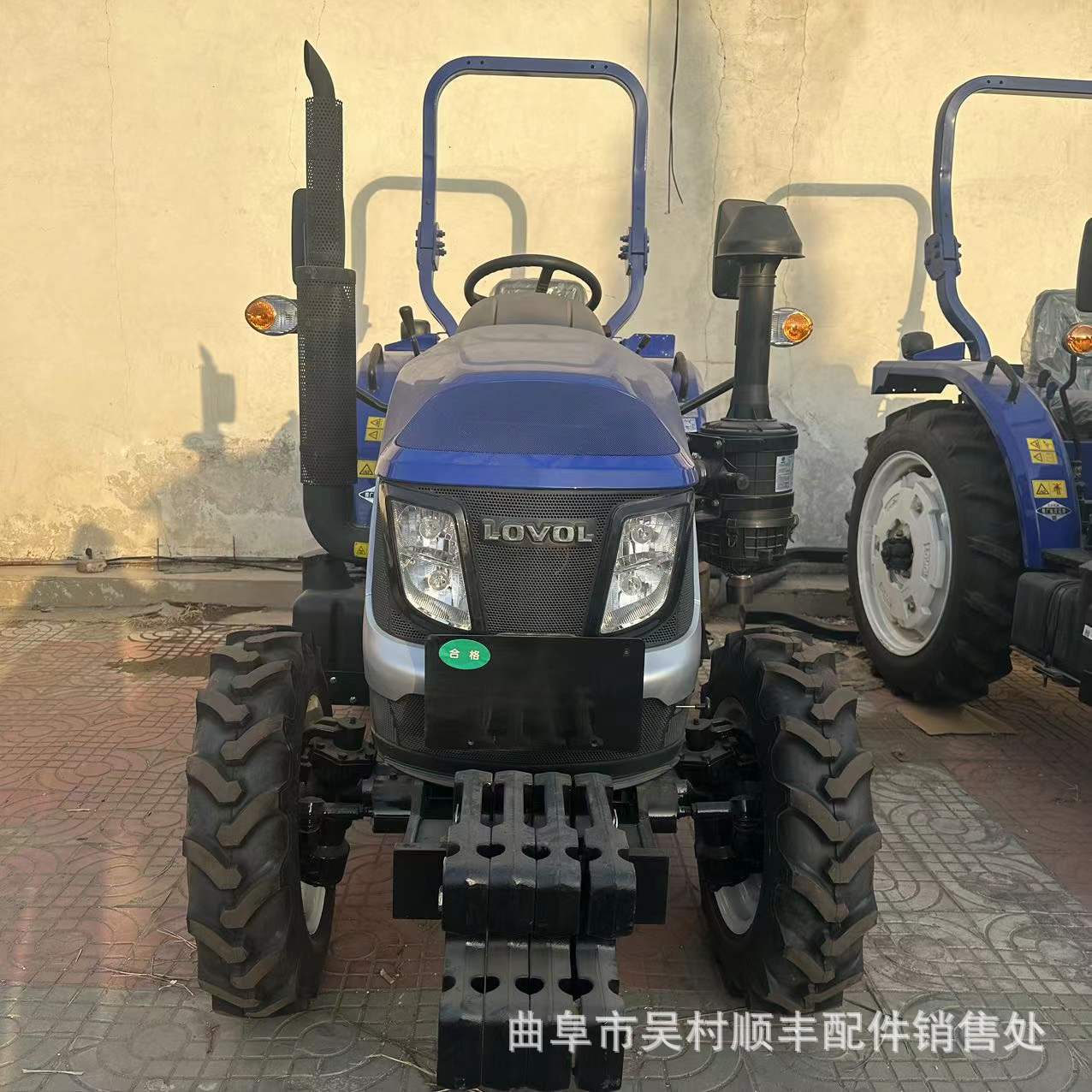 雷沃504高配补贴拖拉机 国四变频发动机 四驱犁田机动力充足-阿里巴巴