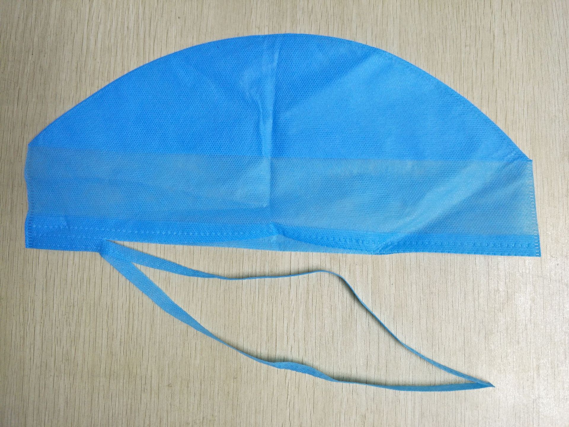 一次性无纺布圆顶医生帽护士帽橡筋绑带pp sms帽厂家供应有现货