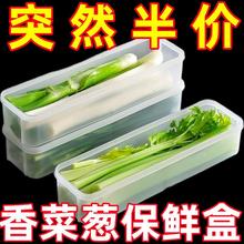 香菜小葱收纳盒冰箱芫荽整根保鲜加厚款面条鸡蛋备菜保鲜盒子