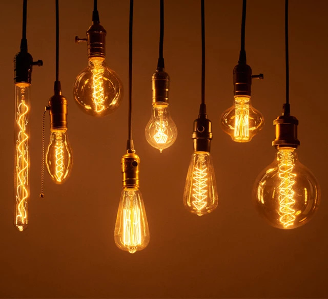 g95钨丝灯泡led e27仿古装饰复古钨丝灯220v蚕丝仿古灯 酒吧装饰