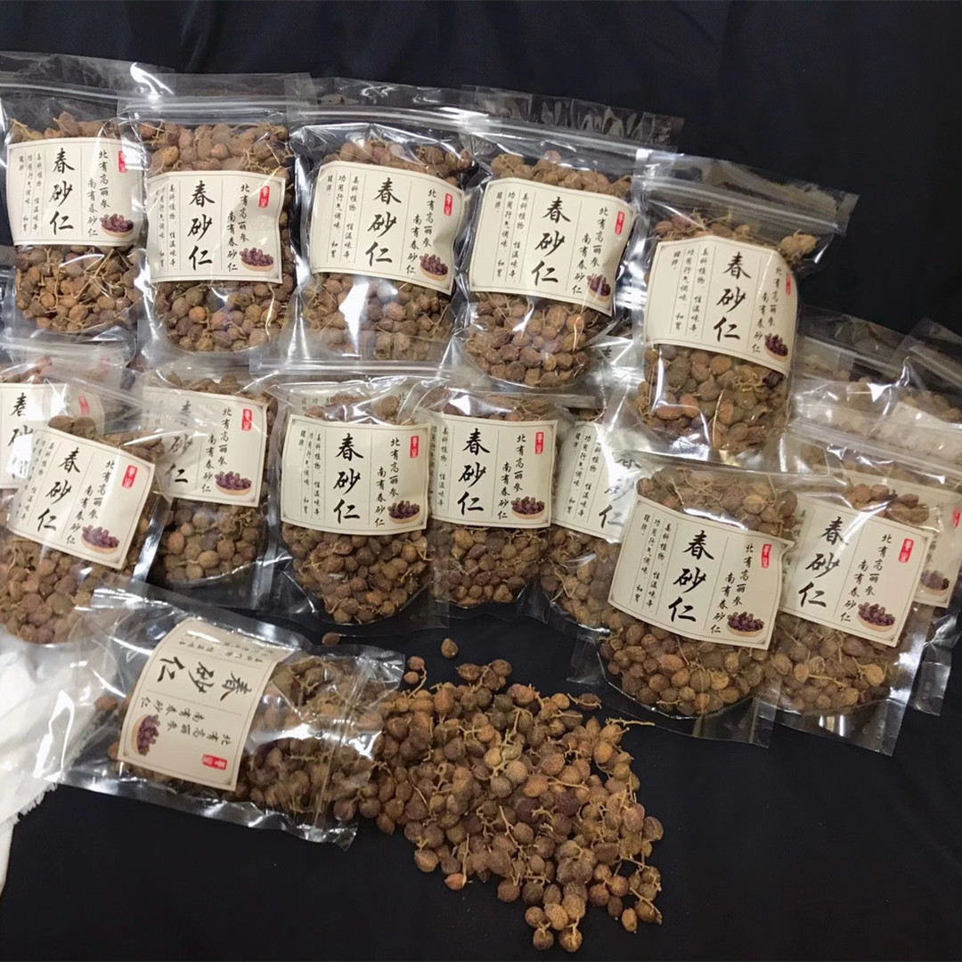 商品描述包装规格广东阳春砂仁250g,大货批发18924166329食用方式