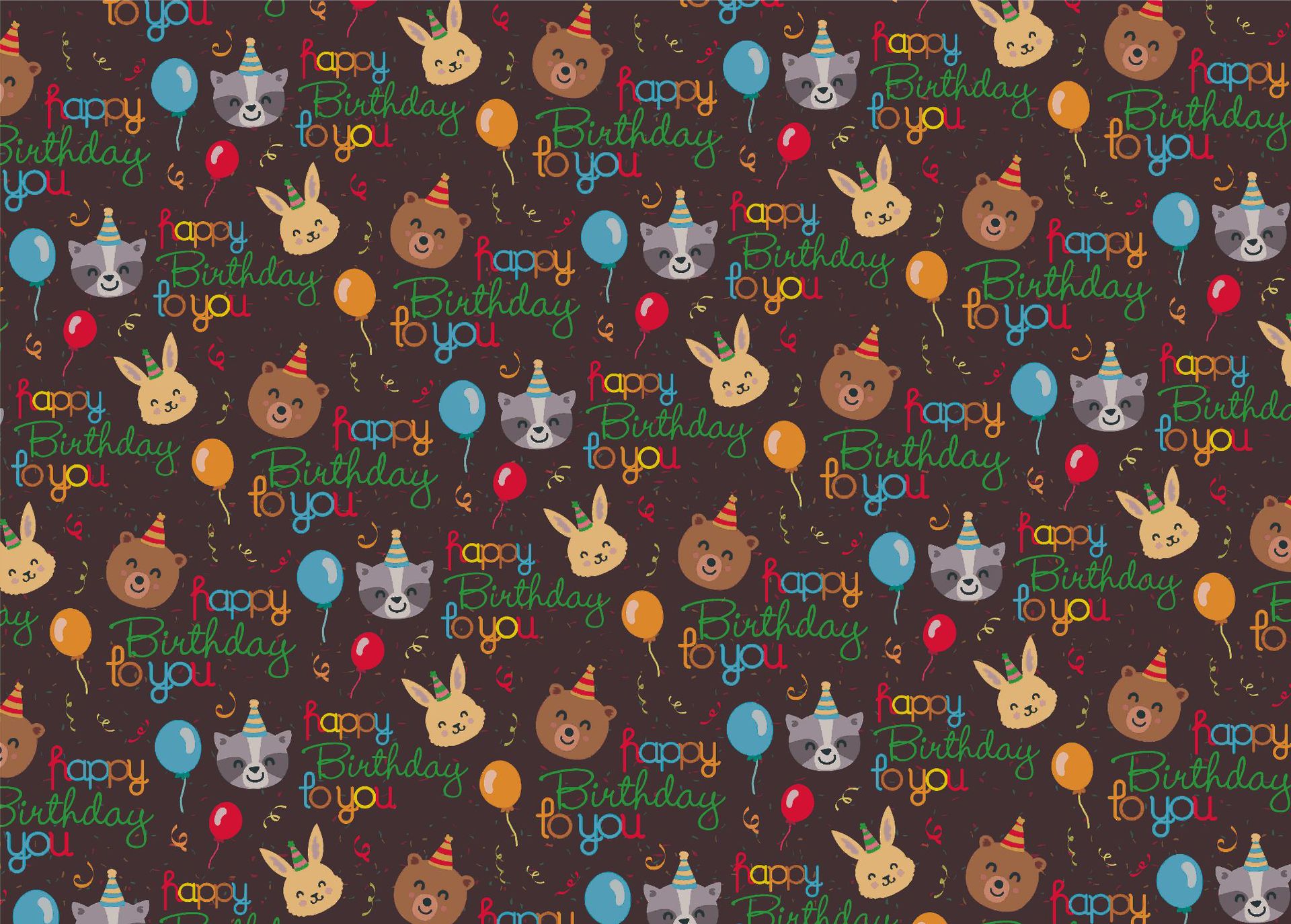 厂家直销黄牛皮生日礼物礼品包装纸欧美派对birthday加厚