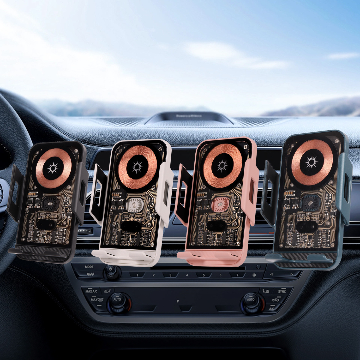 车载无线充 磁吸无线充 手机无线充 无线充电 车载磁吸无线充电器