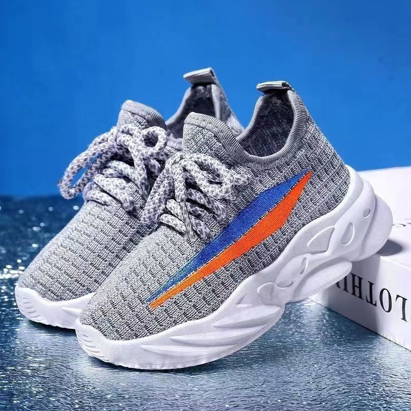 Children's Shoes Men's Spring Summer Children's Shoes Pumps Boys and Girls Soft Bottom Boys and Girls Toddler Children Teens Mesh Breathable Shoes