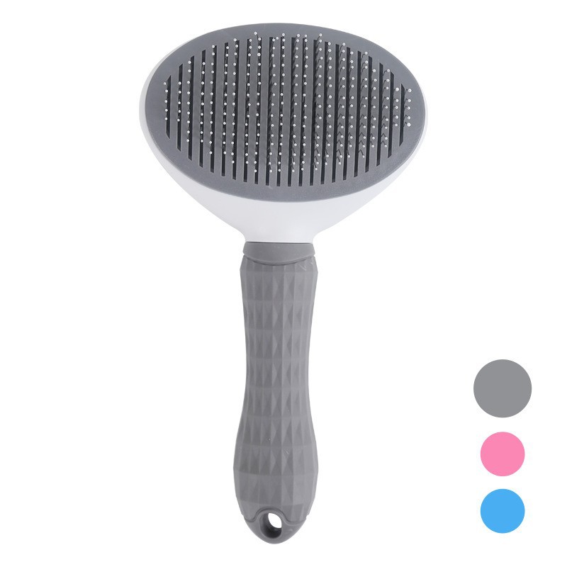 Pet Comb Float Hair Cleaning Comb Artifact Knot Untying Comb Automatic Hair Comb Pet Supplies Self-Cleaning Needle Comb