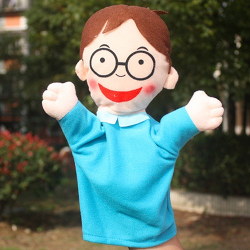 人物手偶玩具舞台表演道具宝宝安抚电工警察清洁工医生护士律师