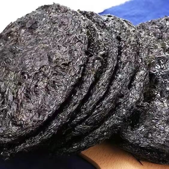 福建霞浦紫菜散装紫菜圆饼紫菜碎紫菜头水紫菜食堂无