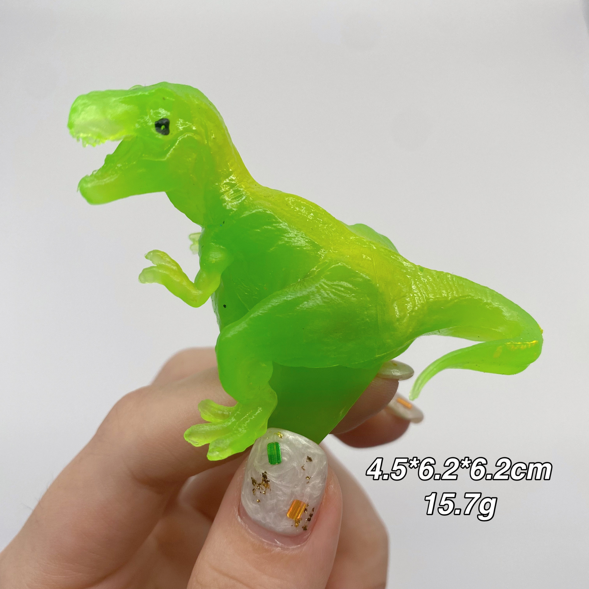 New Dinosaur Ring Led for Amazon Hot Sale Luminous Dinosaur Ring Kids Toy Party Gathering Ring