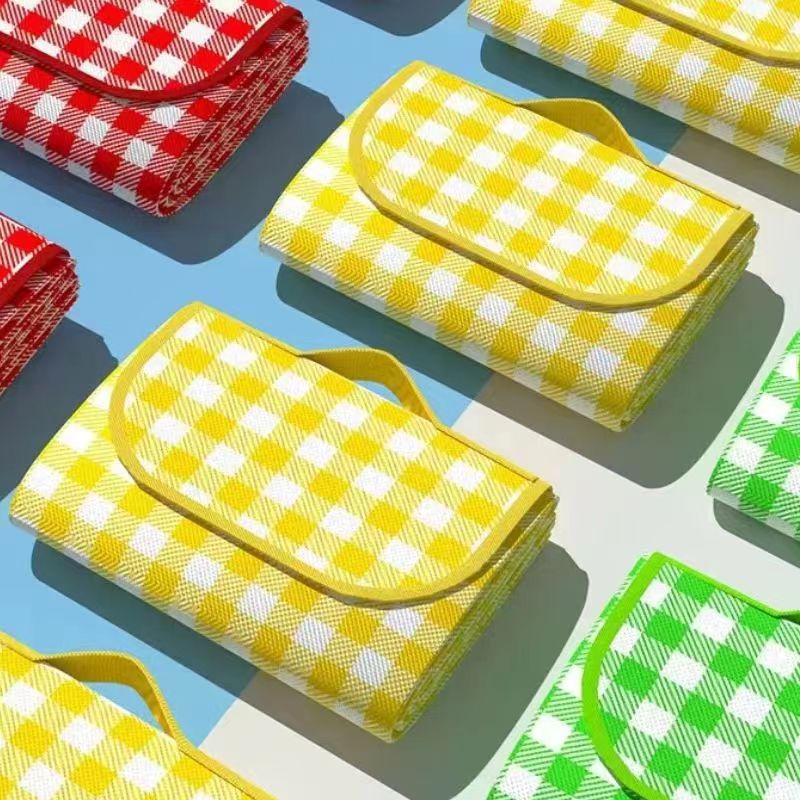 Outdoor Picnic Mat Moisture-Proof Thickened Ins Oxford Cloth Waterproof Spring Outing Camping Mat Camping Mat Beach Mat Wholesale