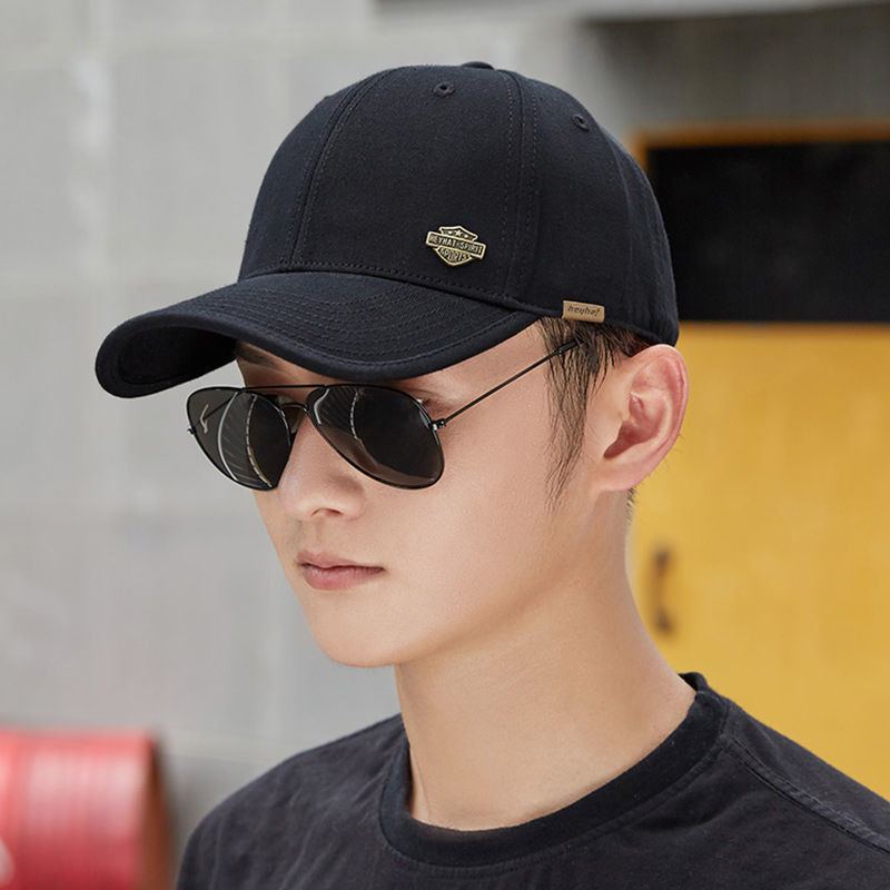 棒球帽男士韩版潮秋季新款时尚休闲百搭青年鸭舌帽户外运动帽