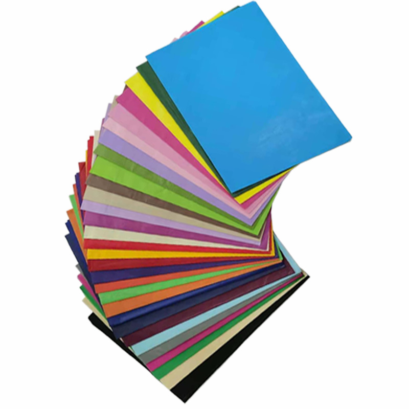 彩色拷贝纸14克17克雪梨纸包装分装薄页纸专供外贸跨境电商平台