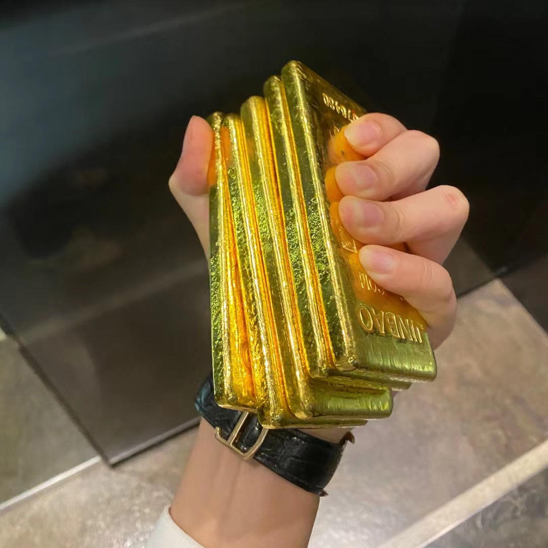 爱润黄金板料10g20g50g200g足金au999.9金条投资收藏送礼支持回购