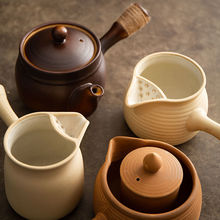 煮茶砂锅陶罐煎药打边炉锅一体土陶煮茶罐熬茶罐围炉煮茶奶罐中式