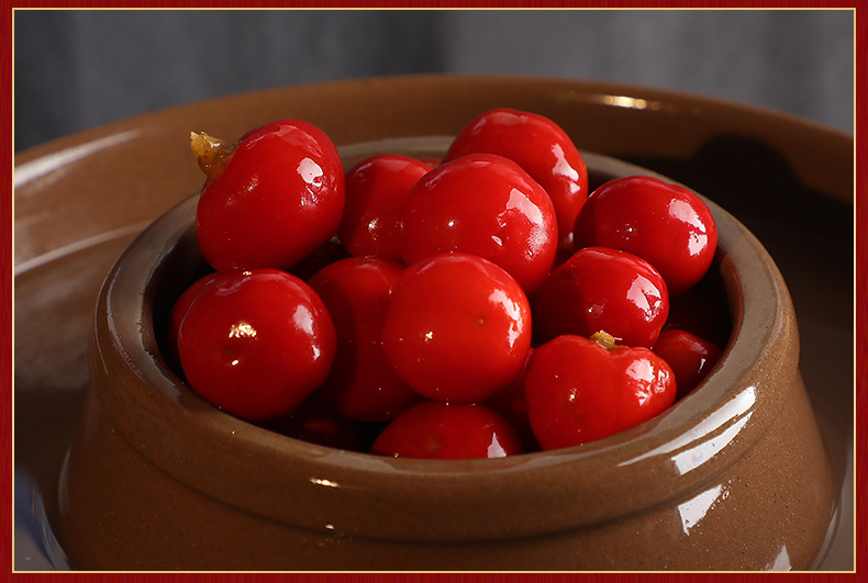 5kg桶装酒店泡椒美蛙圆珠椒朝天椒灯笼椒泡海椒