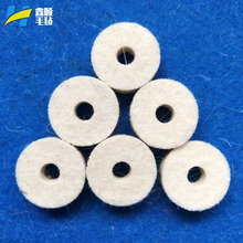 厂家批发工业毛毡垫圈 羊毛工业细白密封机械化工用羊毛毡垫