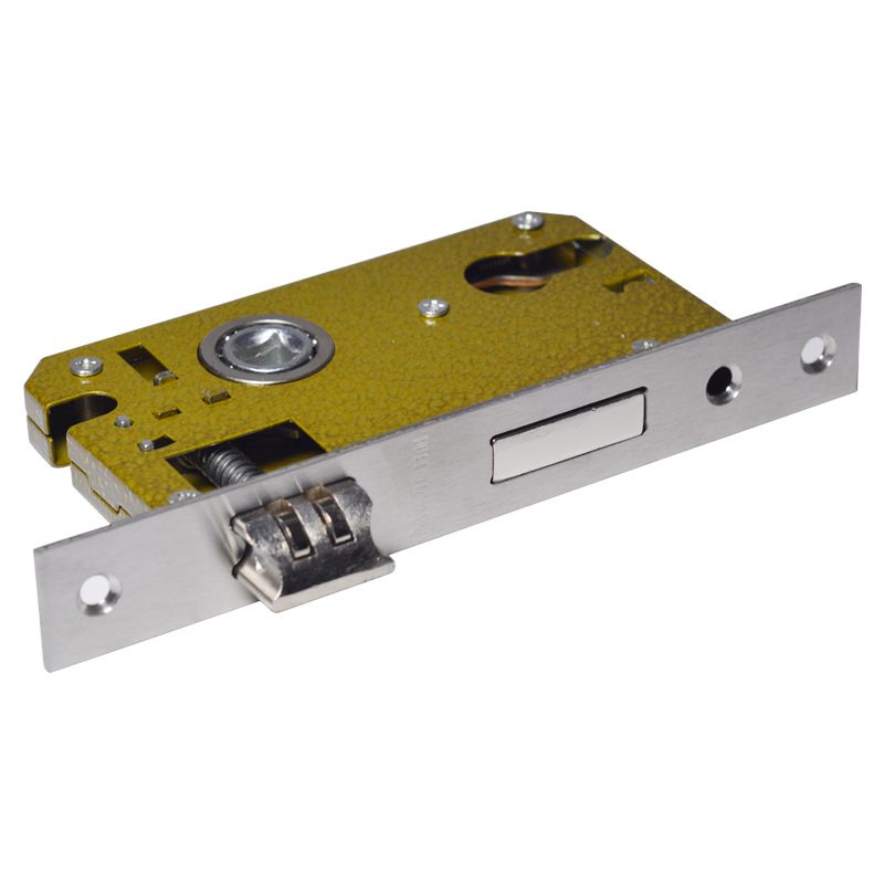 厂家批发中5045双珠锁体室内房门卧室门锁静音外贸加厚轴承锁体