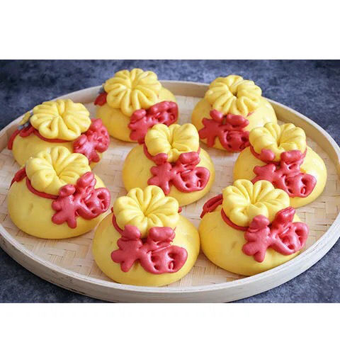 胶东花饽饽花样馒头山东特产年货上供馍馍面食过年送礼盒