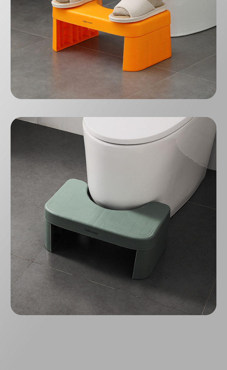 创意马桶凳脚凳 老年人马桶防滑凳儿童浴室踮脚凳 家用马桶踩脚凳
