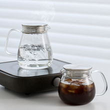 WI25凉白开水壶家用高硼硅玻璃咖啡壶冰水壶冷水壶玻璃耐
