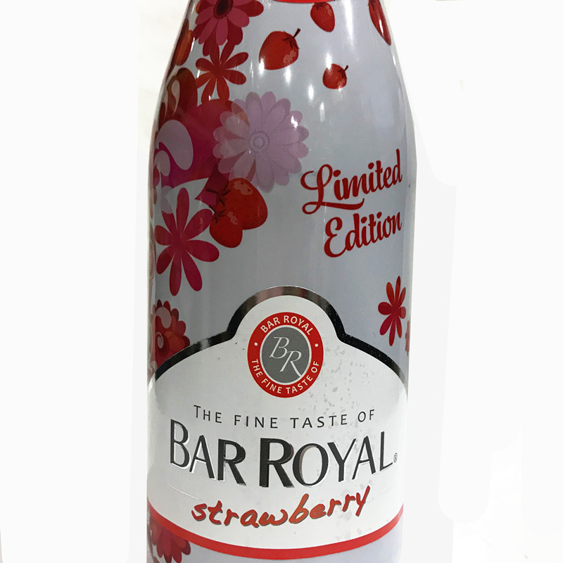 法国进口 皇家吧草莓味起泡酒草莓甜酒 750ml香槟宝贝草莓口味