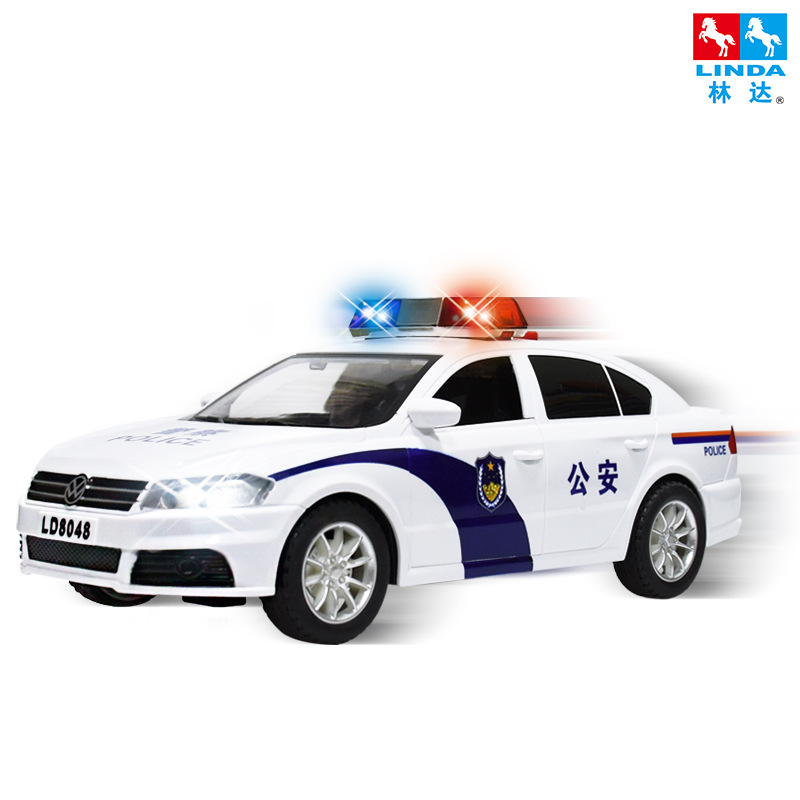 林达八款变形工程车早教学习音乐搅拌车云梯车消防车警车男孩玩具￥24