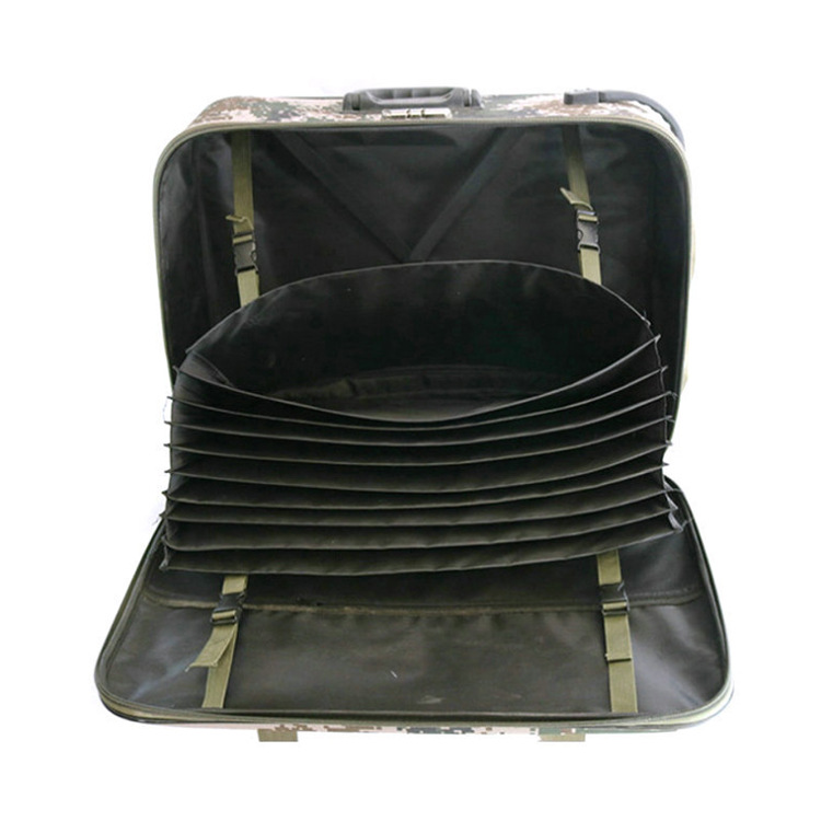 野战供图箱z备地图箱野外地图箱图十隔层资料箱图纸箱坦克轮