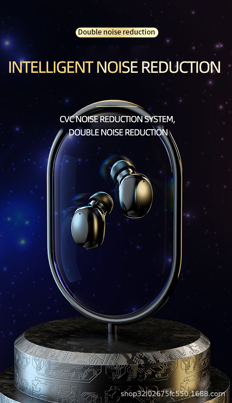 工厂新品私模 无线蓝牙耳机 游戏电竞tws低延迟降噪呼吸灯运动5.