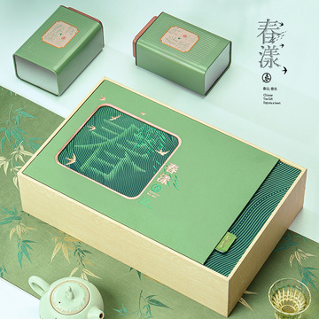 半斤一斤装茶叶罐铁罐礼盒通用信阳毛尖碧螺春春茶绿茶茶叶包装盒