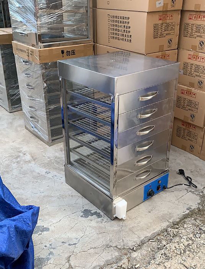电热蒸包柜台式蒸包子机保温柜商用蒸炉蒸馒头售卖加热包子展示柜