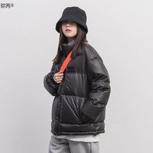 2023冬季加厚韩版立领宽松显瘦羽绒棉服短款面包服小个子情侣外套