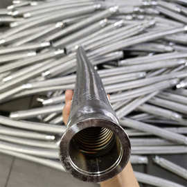 大口径夹套金属软管 夹套不锈钢波纹管 法兰式夹套不锈钢软管