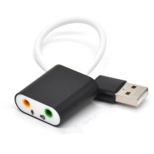 USB外置7.1声卡耳机麦克风吃鸡直播免驱PS4台式机笔记本电脑外接
