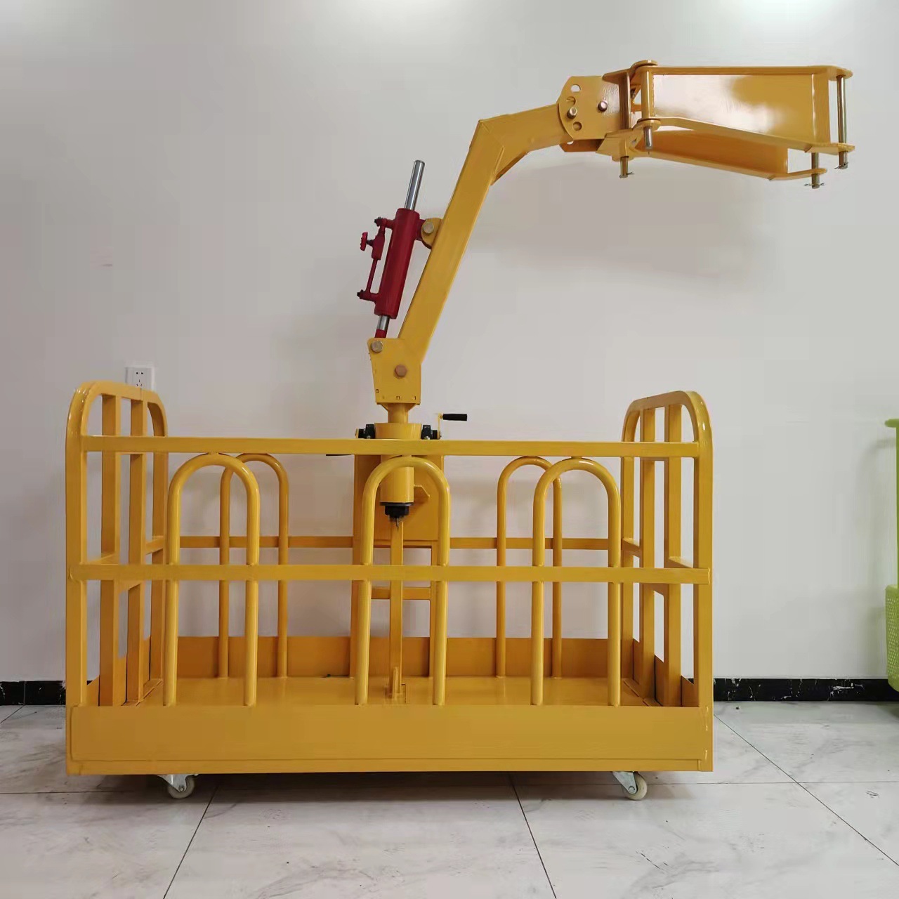 吊车吊篮随车吊 加重加厚360度旋转 自平衡吊车吊框