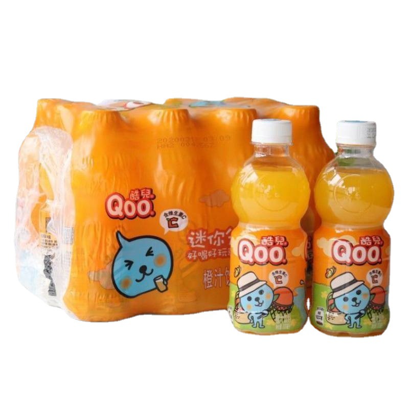 美汁源迷你小瓶口果粒橙酷儿橙汁饮料整箱300mlx6瓶12瓶饮品-阿里巴巴