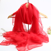 2021 Fashion Summer Silkly Scarf Women Long Large Size Wraps