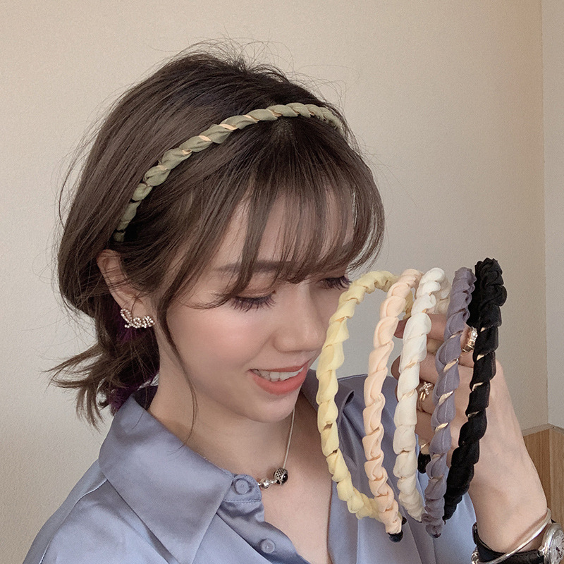 发箍复古港风女夏天适合中短发的发饰发卡显脸小减龄头箍百搭外出