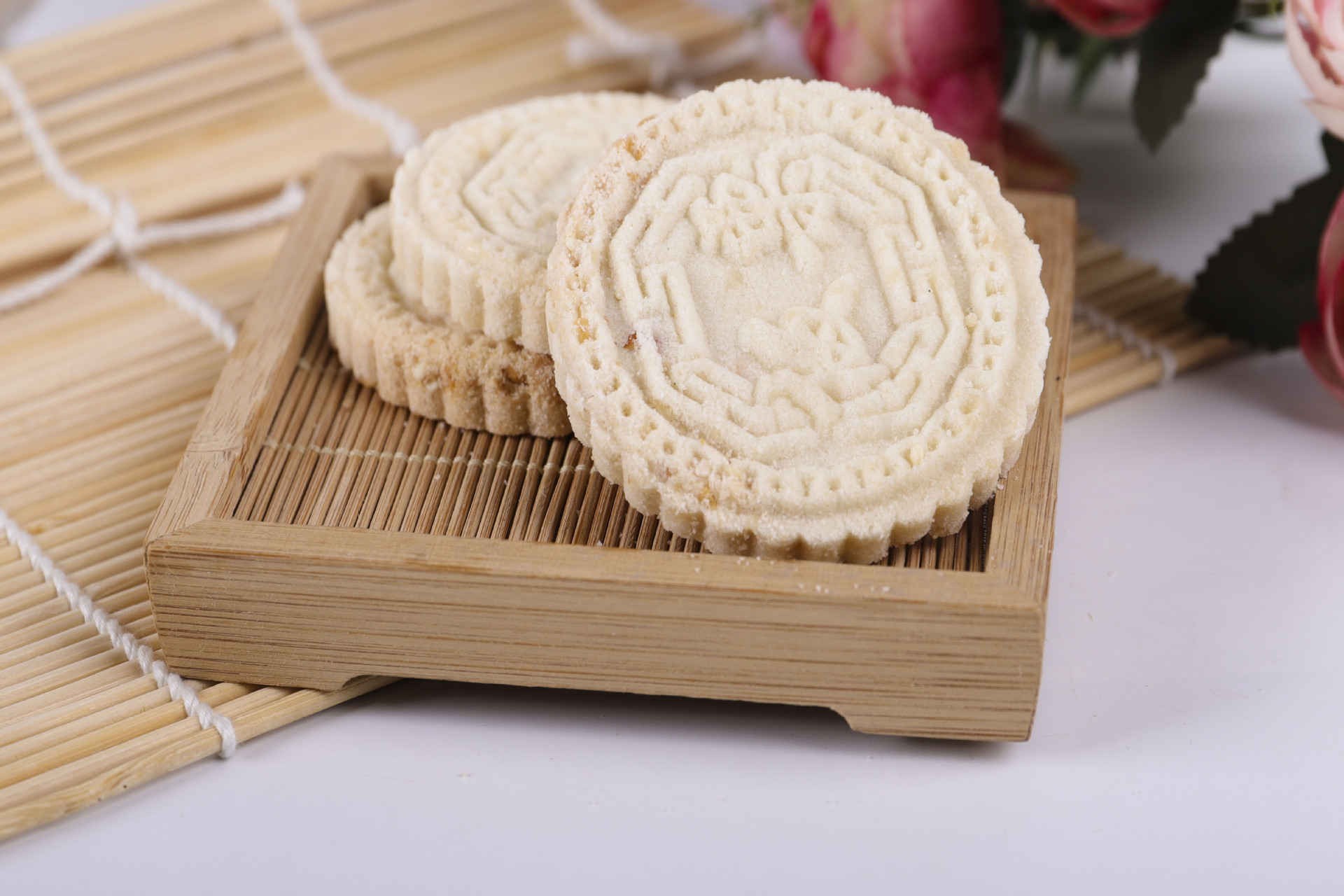 一件代发杏仁夹心落地糕298g 客家传统特产糕点 日期新鲜