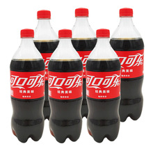 可口可乐大桶 碳酸饮料888ml*6瓶 含糖可乐汽水 大瓶装