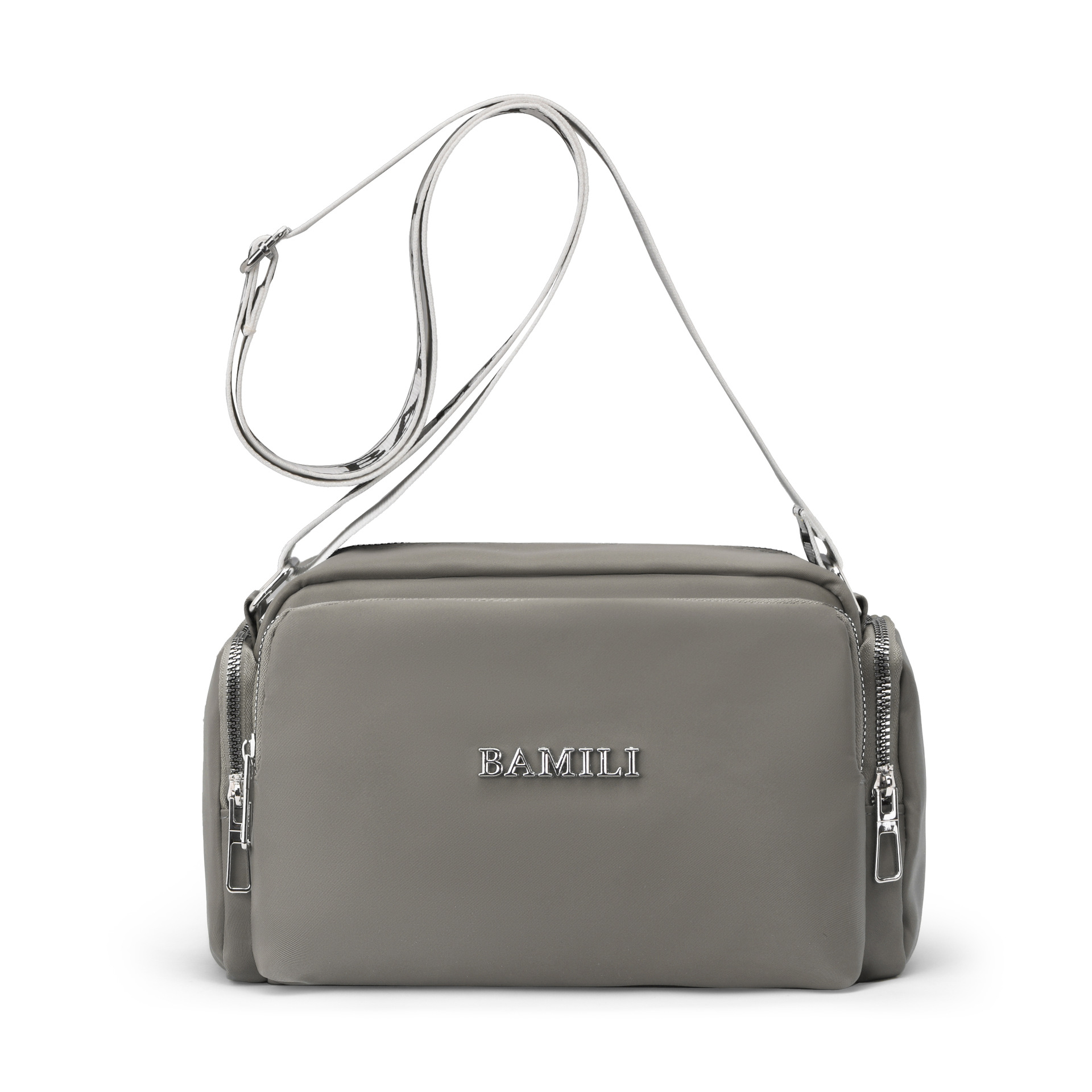 韩版外出女包牛津布包包休闲简约纯色时尚小方包女士单肩斜挎包