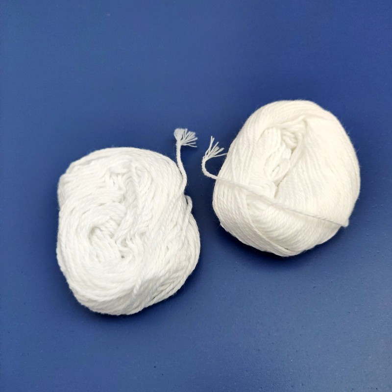 厂价直销18股粗凭证装订线9股细串档案线绳包粽子线白色涤棉棉线