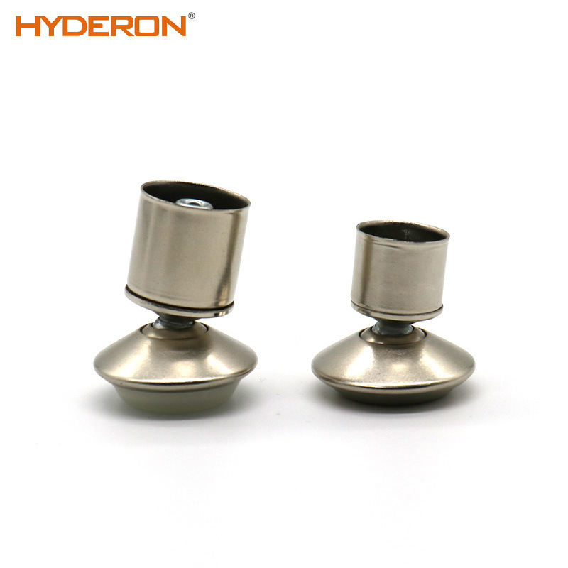 Metal Bottom with Cover round Tube Universal Foot Adjustable Foot Adjustable Foot Furniture Accessories Shrapnel Pipe Plug Inclined Foot Pad