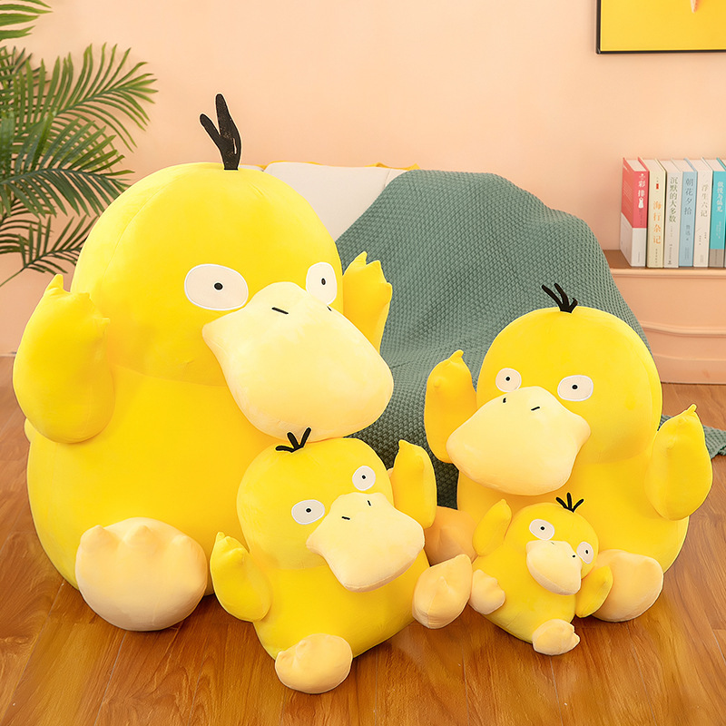 toysCross-Border New Arrival Cute Psyduck Doll Plush Toys Rabbit Fur Pet Elf Doll Girls' Gifts Wholesale